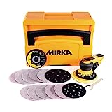 Mirka DEROS 5650CV, Levigatrice rotorbitale con aspirazione centralizzata, 2 dischi abrasivi e...