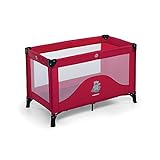 Foppapedretti Teddytour Lettino Da Viaggio, con custodia, Blu, 127 x 67 x 78 cm, 8.64 Kg, Rosso