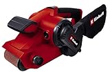 Einhell TC-BS 8038 Levigatrice a nastro (tensione 230 V, potenza 800 W, velocità nastro 380 m/min,...