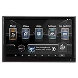 Monitor per Poggiatesta per Auto Android 9.0 da 13,3 Pollici, Lettore Poggiatesta Touch Screen 2.4G...