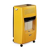 Bartolini 406 Stufa a Gas, 4200 W, Giallo