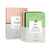 Marchio Amazon - find. Maschera hydrogel viso in fogli, trattamento completo, confezione da 10 (2 x...