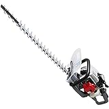 IKRA tagliasiepi a Scoppio IPHT 2660, Lunghezza 60cm, profondità di Taglio 27mm, manopola Rotante...