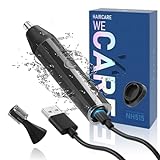 SUPRENT Taglia Peli Naso e Orecchie con USB-C Ricaricabile, Impermeabile, Basso Rumore, Rifinitura...