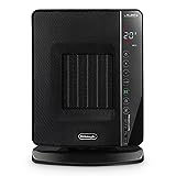 De'Longhi DCH7993ER.BC Termoventilatore Verticale, Tecnologia ceramica, Silenzioso, 3 livelli di...