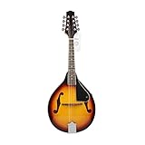 Andoer® Mandolino a 8 corde con ponte regolabile in palissandro