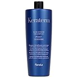 Shampoo Fanola KERATERM Cheratina 1000mL 1L - Disciplina anti-contenzione