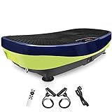 Pedana Vibrante 3D con Cinturino da Allenamento | Antiscivolo Ultrasottile Large | Motore Ultra...