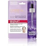 L'Oréal Paris Maschera in tessuto Revitalift Filler, Azione Rimpolpante Anti-Età, Effetto Seconda...