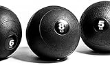 G5 HT SPORT Palla Medica Slam Ball TOORX | Nero antirimbalzo | Ø 23/28 cm. | Palestra e Home Gym...