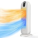 Sejoy Termoventilatore Basso Consumo Ceramica, Stufetta Elettrica da Bagno Basso Consumo con...