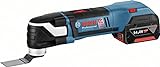 Bosch Professional 06018B0101 - Utensile multifunzione a batteria GOP 14,4 V-EC, 8000-20000 giri/min