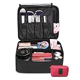DIMJ Borsa Trucchi Impermeabile, Beauty Case da Viaggio, Pochette Porta Trucchi Donna con...