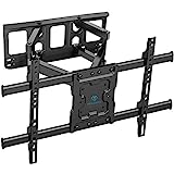 PERLESMITH Supporto TV Parete da 37-82 Pollici, Staffa TV Girevole Inclinabile ed Estendibile,...