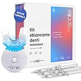 Kit sbiancamento dentale professionale - 6 gel (3 ml) sbiancamento dei denti PAP senza perossido di...