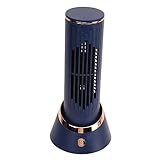 VGEBY Piccolo Ventilatore a Torre, Mini Ventilatore a Torre Senza Lama 5V 2A Tipo C 4000mAh 3...