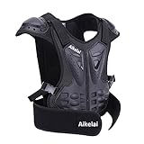 Paraschiena Moto, Pettorina Motocross Bambino, Protettori Da Moto Per Torace Per Bambini, Protezione...
