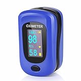 Saturimetro Da Dito, Pulsossimetro Professionale con OLED Display con Letture Immediate Ossimetro...