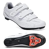 Uomo Scarpe da Ciclismo per Donna, Scarpe Peloton Compatibili con SPD Arc Look Delta, Scarpe da...