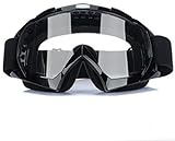 Binnan Occhiali Fuoristrada da Moto Anti-UV Motocross Occhiali Antivento e Antipolvere per Softair e...