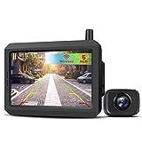 AUTO-VOX W7 Telecamera Retromarcia per Auto con Monitor LCD da 5 '', Assistenza al Parcheggio Senza...