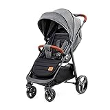 Kinderkraft GRANDE PLUS Passeggino Leggero dalla Nascita Fino 22 kg, Pieghevole con una Mano,...