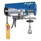 Ribimex Pe100/200Pt Paranco Elettrico 100/200 Kg, 480 W, Fune 12 M, Blu E Nero