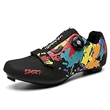 Scarpe da Ciclismo Indoor Scarpe da Spinning per Donna e Uomo, compatibili con Peloton Bike