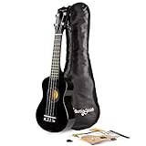 Martin Smith Soprano Ukulele Con Ukulele, Nero
