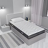 Materasso Memory 80x190 Singolo Modello Ilaria Ortopedico Made in Italy - Alto 20 CM - Anallergico...