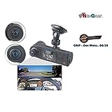 NavGear Videocamera da cruscotto - automobile telecamera: Dash cam Full HD con 2 telecamere per una...