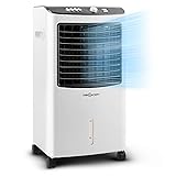 OneConcept Condizionatore Portatile Senza Tubo 65W 3 in 1, Umidificatore, Climatizzatore Portatile...