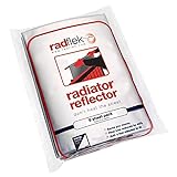 Radflek - Pannelli termoriflettenti per termosifoni, con strisce adesive termoriflettenti Radstik,...