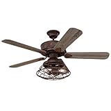 Westinghouse Lighting 7220540 Ventilatori da Soffitto per Interni in Legno Rustico 55 W