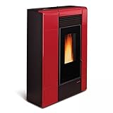 Stufa a pellet Extraflame Ilenia Bordeaux 1276400