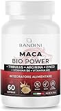 Bandini® MACA POWER 60 Capsule Vegane – Integratore Alimentare a base di Maca + Tribulus +...