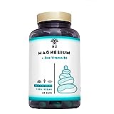 ZMA Magnesio Zinco e Vitamina B6 Integratore. Contribuisce al Normale Mantenimento dei Muscoli....
