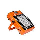 MMM@ Stufa a Gas Portatile, Stufa a Gas in Ceramica, Stufe Gpl per Interni per Esterni Roulotte,...