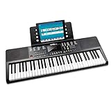 Pianoforte con tastiera LED compatta a 61 tasti
