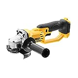 DEWALT DCG412N-XJ Smerigliatrice Angolare 125 mm, Scatola di Cartone Senza Batterie e...