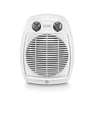 De'Longhi Hva 3220 Termoventilatore Verticale, Silenzioso, 2 Manopole, 2 Potenze, Protezione...