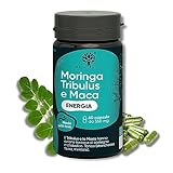 RedMoringa Integratore Tribulus Terrestris 90% Saponine Steroidee | Energia Booster con Moringa BIO...