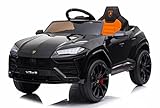 Macchina Elettrica per Bambini Lamborghini Urus 12v Full Optional con Sedile in Pelle e Tappetini -...