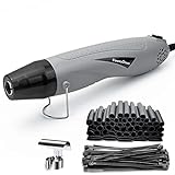 FloweryOcean 350W Mini Pistola Termica,2 Temperatura 392°F/662°F Pistola ad Aria Calda,per...