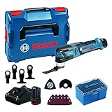 Bosch Professional 06018B5006, Utensile Multifunzione, multicolore, 36 W, 12 V, Set di 15 Pezzi