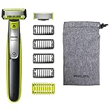 Philips OneBlade QP2630/30, Rasoio Elettrico Face + Body, Utilizzo Wet&Dry, Include 1 Lama Viso, 1...