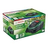 Bosch Robot rasaerba Indego XS 300, con batteria integrata da 18 V, stazione di ricarica in...