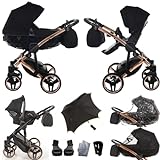 Originale Junama Diamond Individual 2in1 3in1 4in1 Ombrello Sistemi Modulari Passeggino Combinato +...