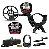 DR.ÖTEK Metal Detector Professionali per Adulti, Rilevatore Impermeabile ad Alta Precisione con...