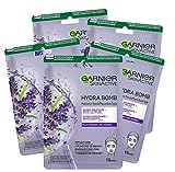 Garnier Maschera in Tessuto Skin Active Hydra Bomb, Super Idratante ed Effetto Relax, Con Acido...